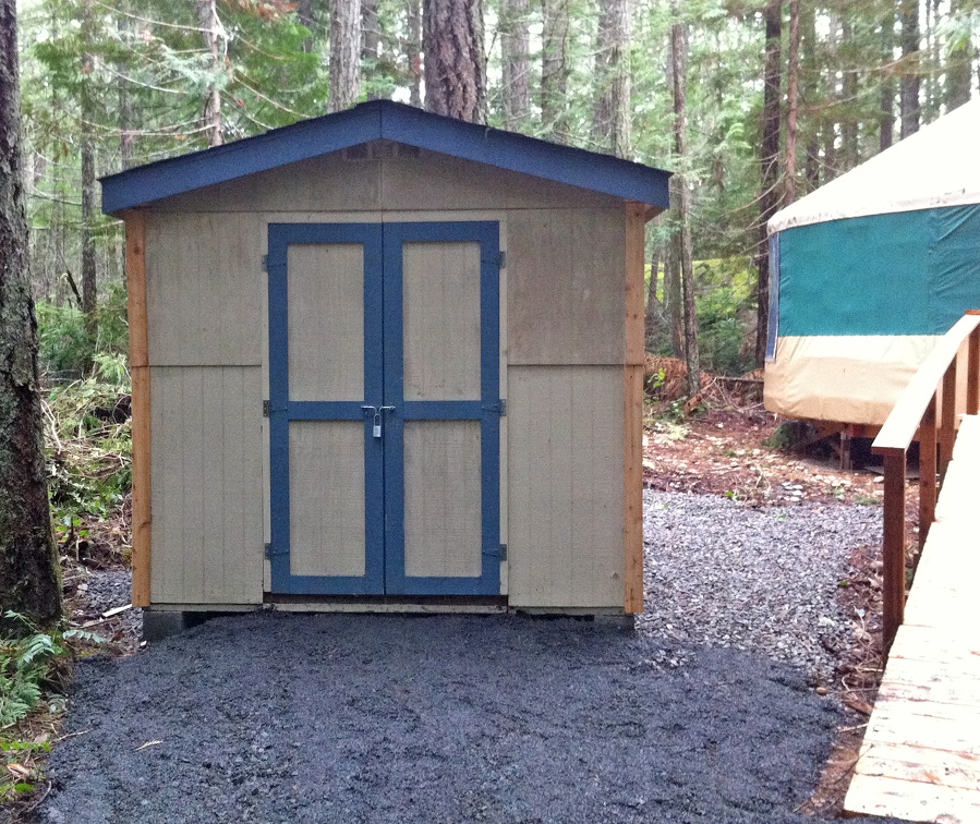 Yurt Shed