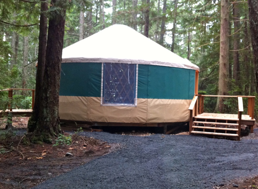 yurt walkway