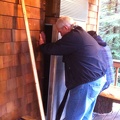 Refrigerator had to be dismantled to fit through door