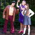 Mr. and Mrs. Wormwood with Matilda