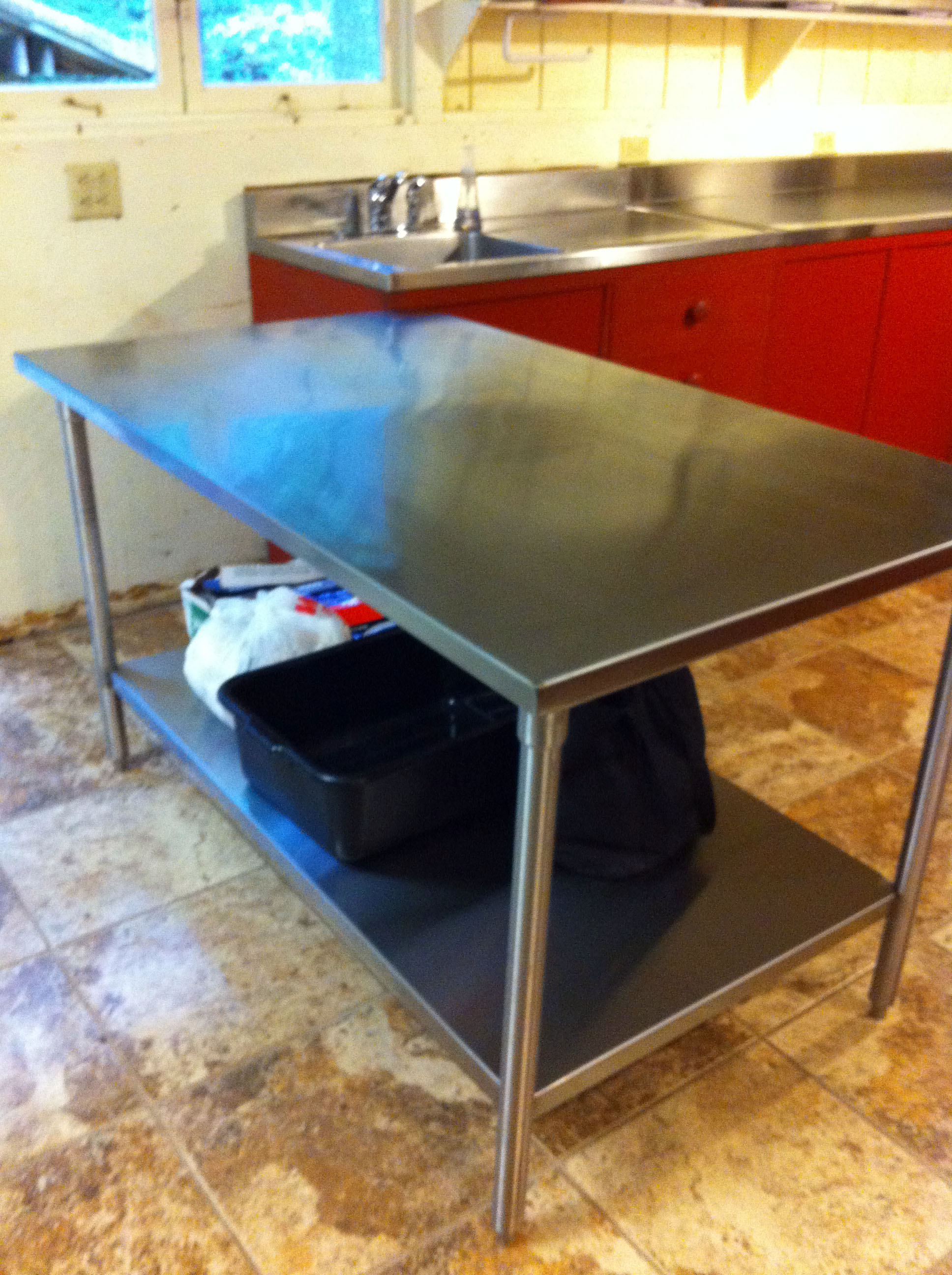 Kitchen SS table