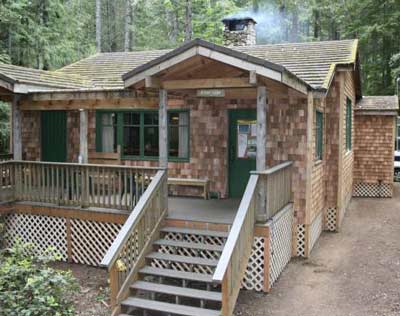 Kitsap cabin front