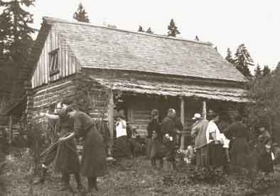  The 'original' Kitsap Cabin - The Gilson farmstead - circa 1917