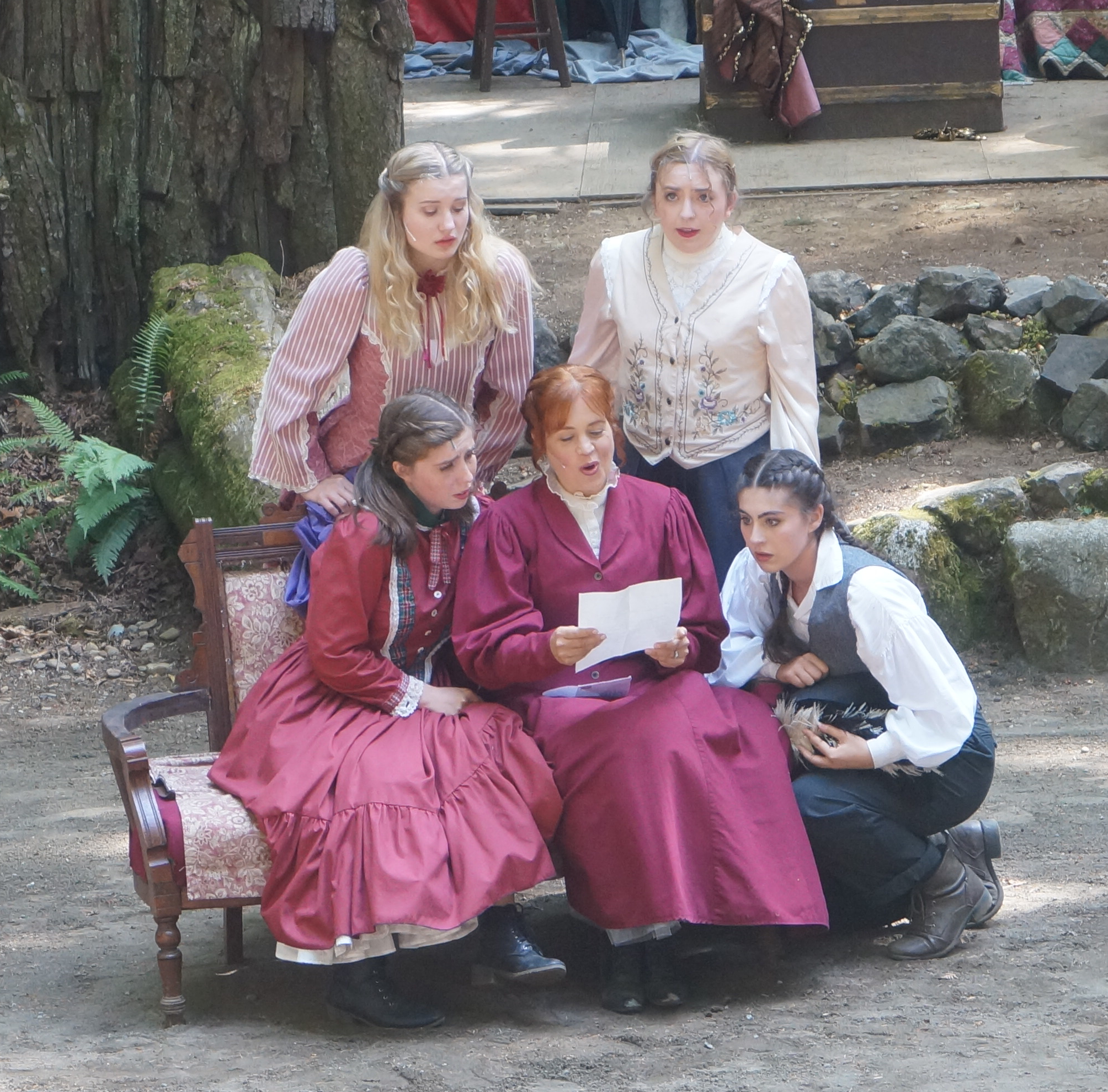Little Women A Mother and Daughters from one of the casts
